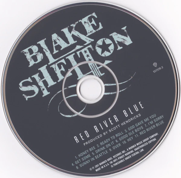 Blake Shelton - Red River Blue (CD) - Image 5