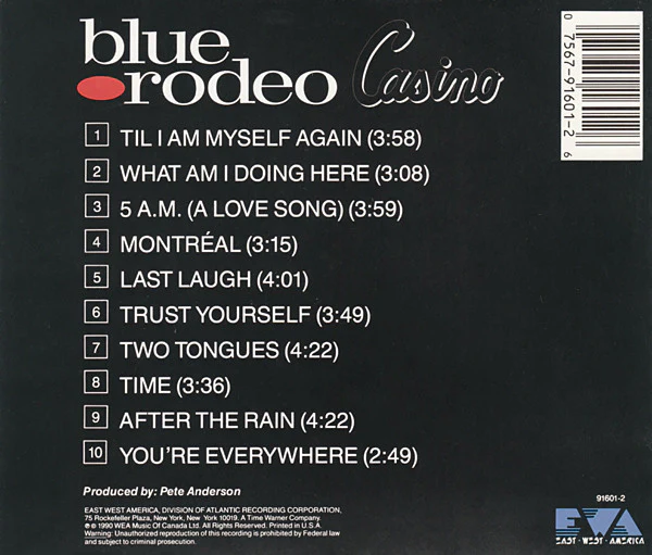 Blue Rodeo - Casino (CD) - Image 2