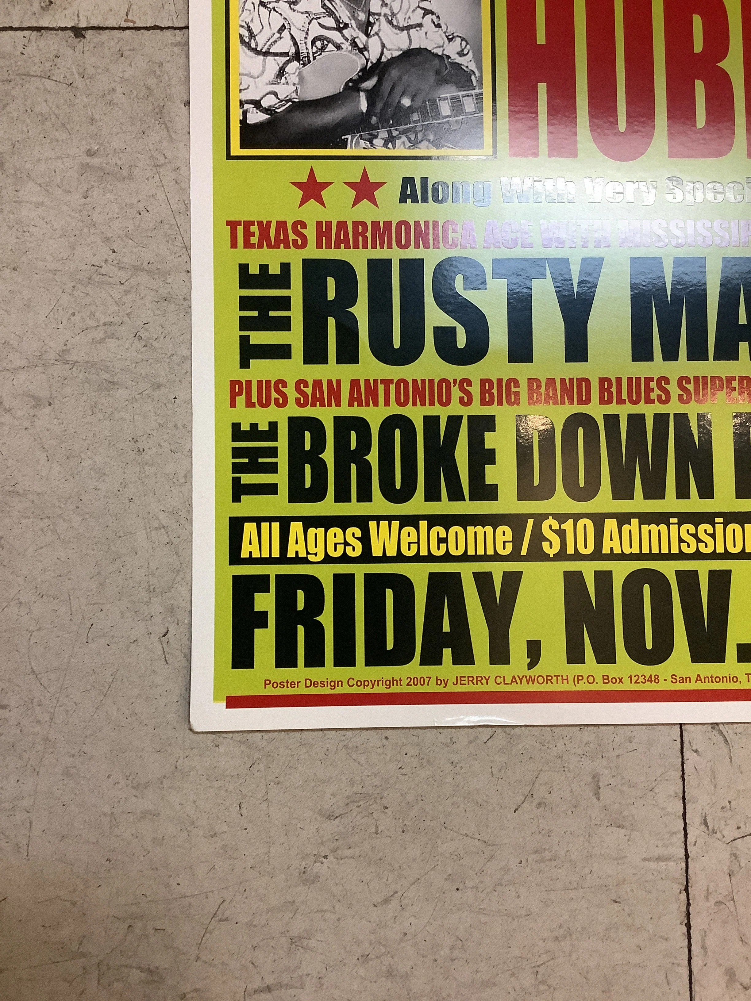 Blues Boy Hubbard at Sam's Burger Joint - 2007 (Poster) - Image 5