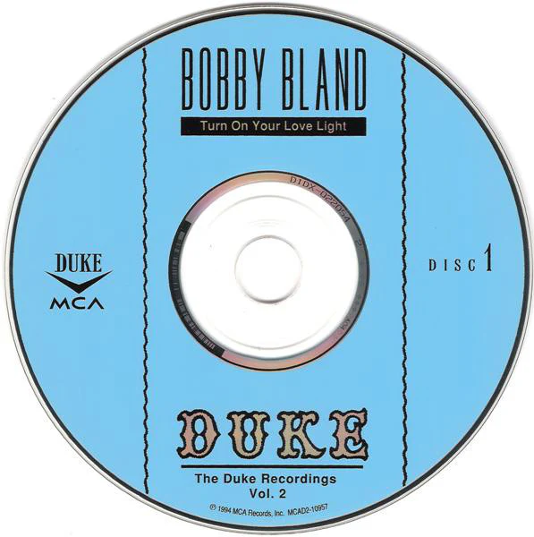 Bobby Bland - Turn On Your Love Light (The Duke Recordings Vol. 2) (CD) - Image 3