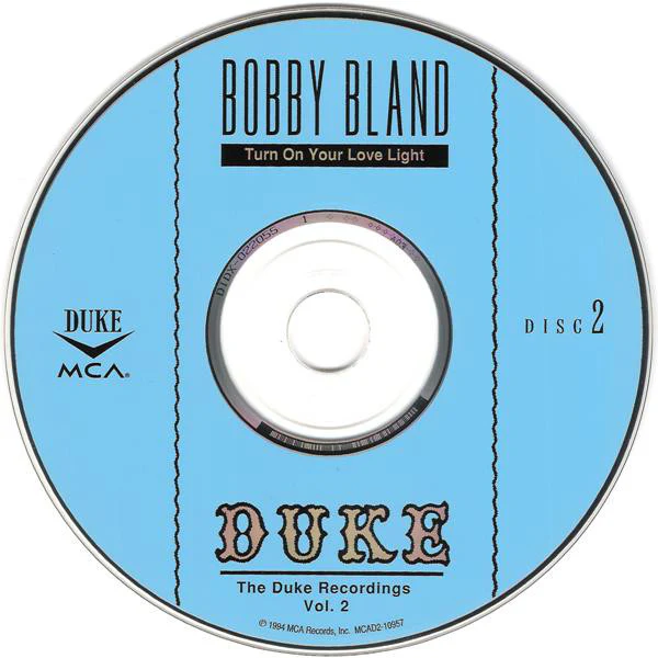 Bobby Bland - Turn On Your Love Light (The Duke Recordings Vol. 2) (CD) - Image 4
