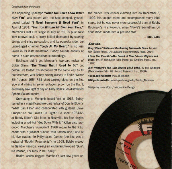Bobby Marchan - There's Something On Your Mind: The Greatest Hits (CD) - Image 4
