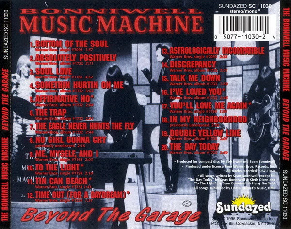 The Music Machine - Beyond The Garage (CD) - Image 2