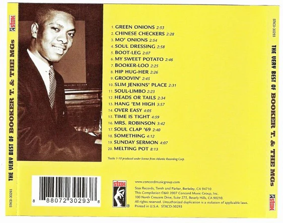 Booker T & The MG's - The Very Best Of Booker T. & The MGs (CD) - Image 5