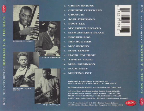 Booker T & The MG's - The Very Best Of Booker T. & The MG's (CD) - Image 2