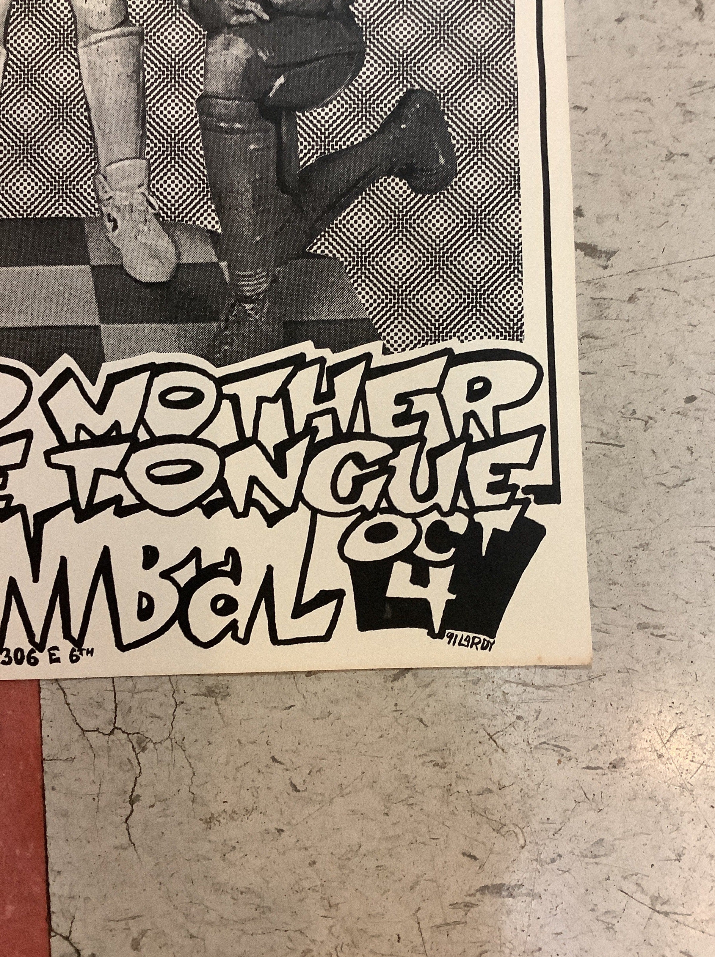 Bouffant Jellyfish at Cannibal Club - 1991 (Poster) - Image 4