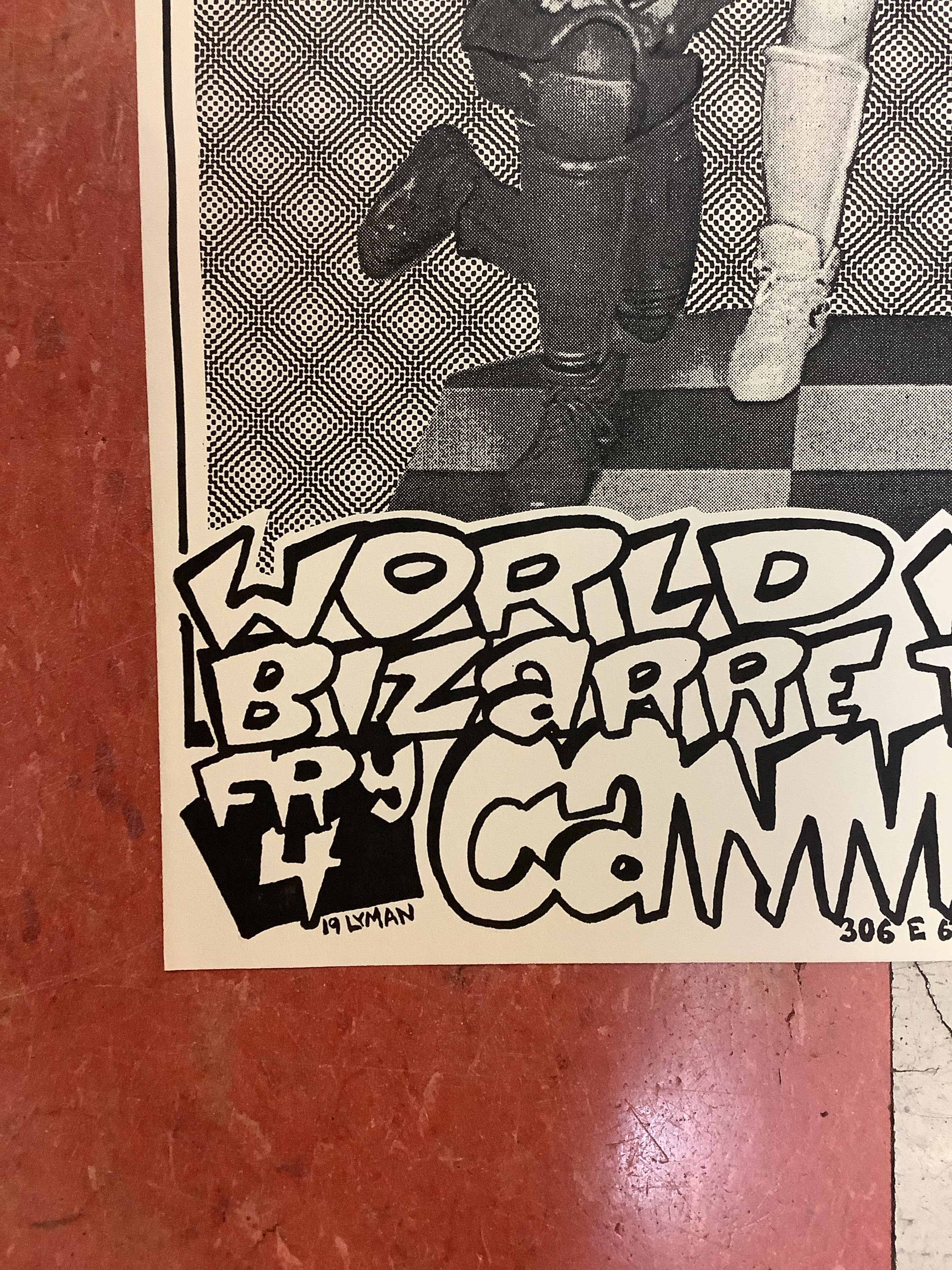 Bouffant Jellyfish at Cannibal Club - 1991 (Poster) - Image 5