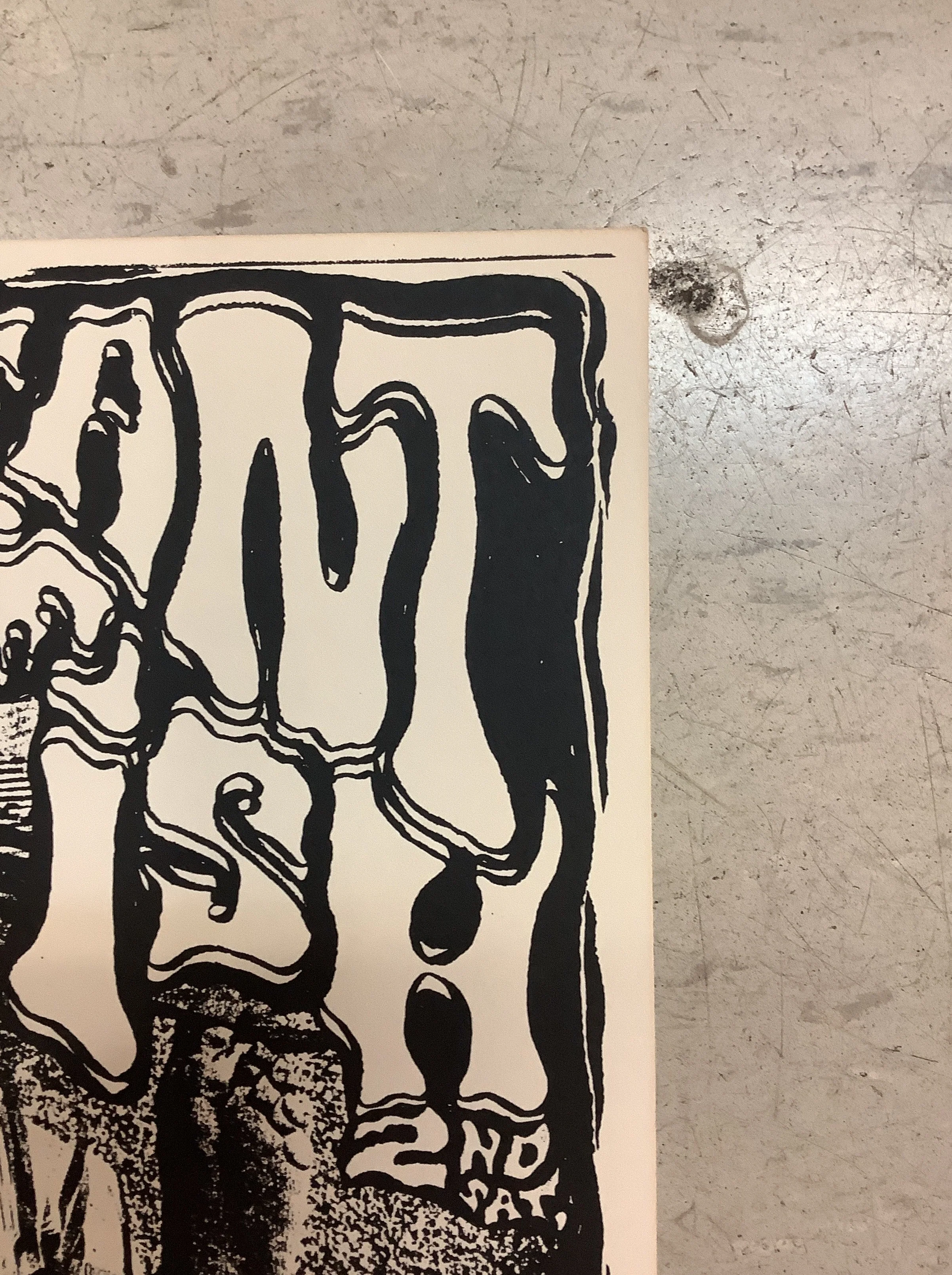 Bouffant Jellyfish at Showbar - 1990 (Poster) - Image 3