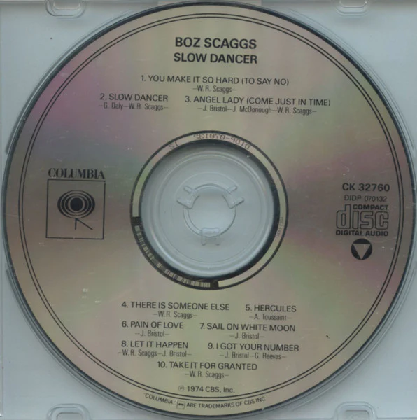 Boz Scaggs - Slow Dancer (CD) - Image 4