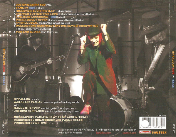BP Fallon - Live In Texas (CD) - Image 2