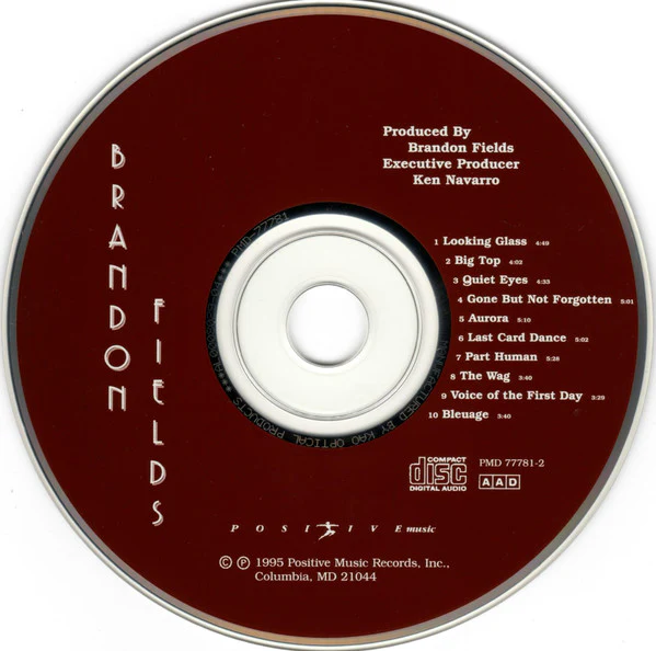 Brandon Fields - Brandon Fields (CD) - Image 4