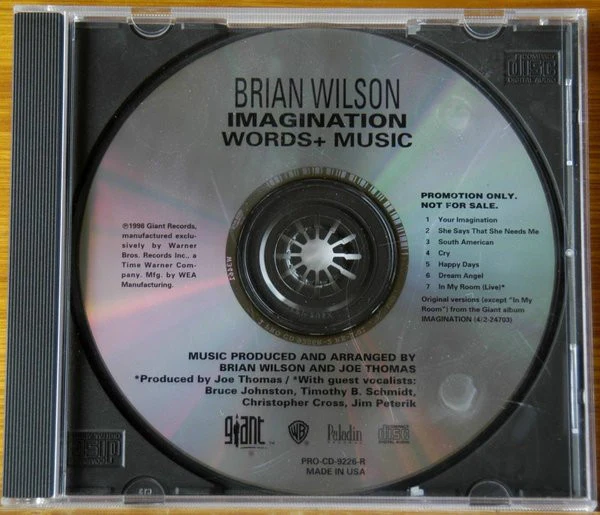Brian Wilson - Imagination Words + Music (CD)