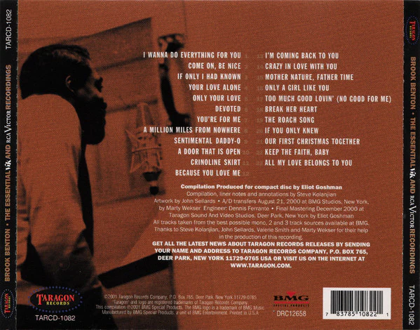 Brook Benton - The Essential Vik And RCA Victor Recordings (CD) - Image 2