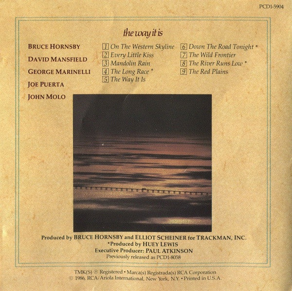 Bruce Hornsby And The Range - The Way It Is (CD) - Image 4