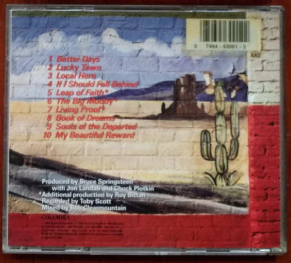 Bruce Springsteen - Lucky Town (CD) - Image 2