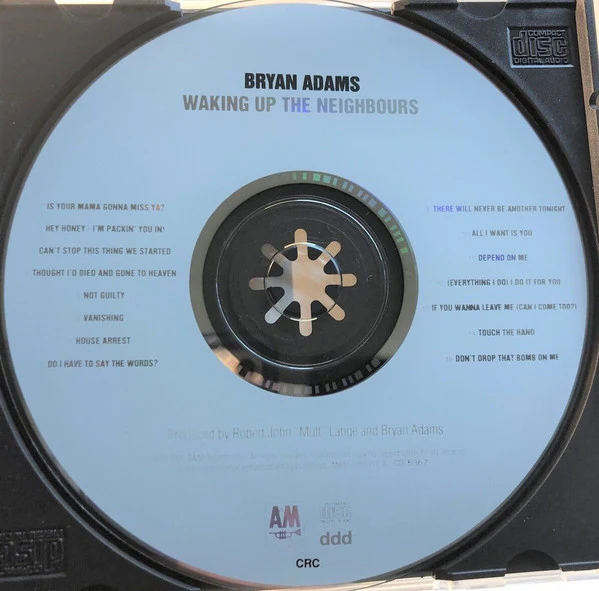 Bryan Adams - Waking Up The Neighbours (CD) - Image 3
