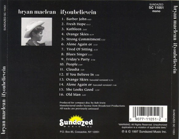 Bryan Maclean - Ifyoubelievein (CD) - Image 2