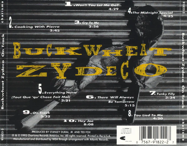 Buckwheat Zydeco - On Track (CD) - Image 2