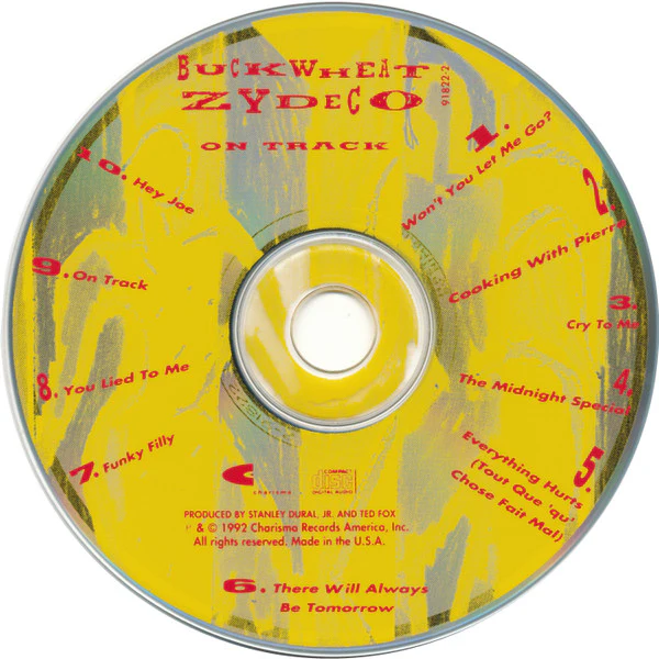 Buckwheat Zydeco - On Track (CD) - Image 3