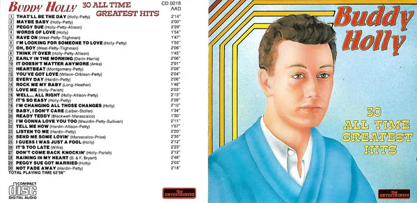Buddy Holly - 30 All Time Greatest Hits (CD) - Image 2