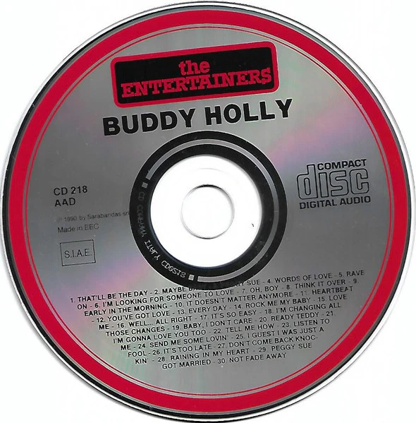 Buddy Holly - 30 All Time Greatest Hits (CD) - Image 4