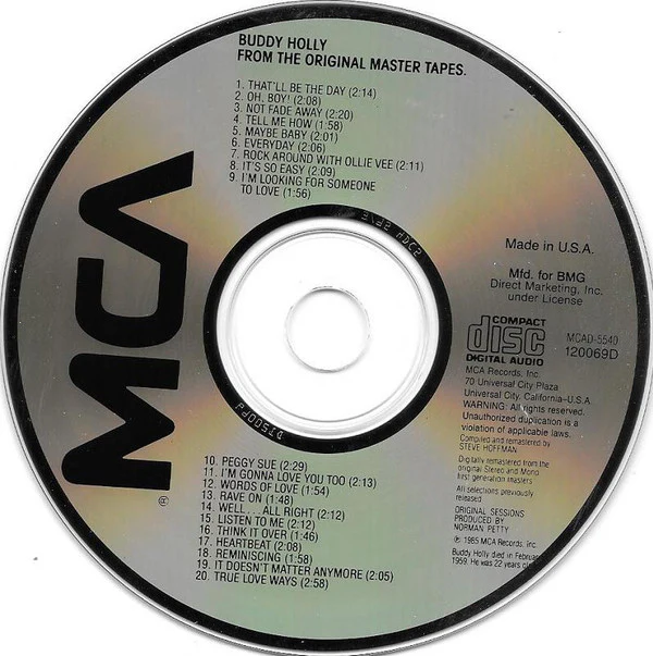 Buddy Holly - From The Original Master Tapes (CD) - Image 3