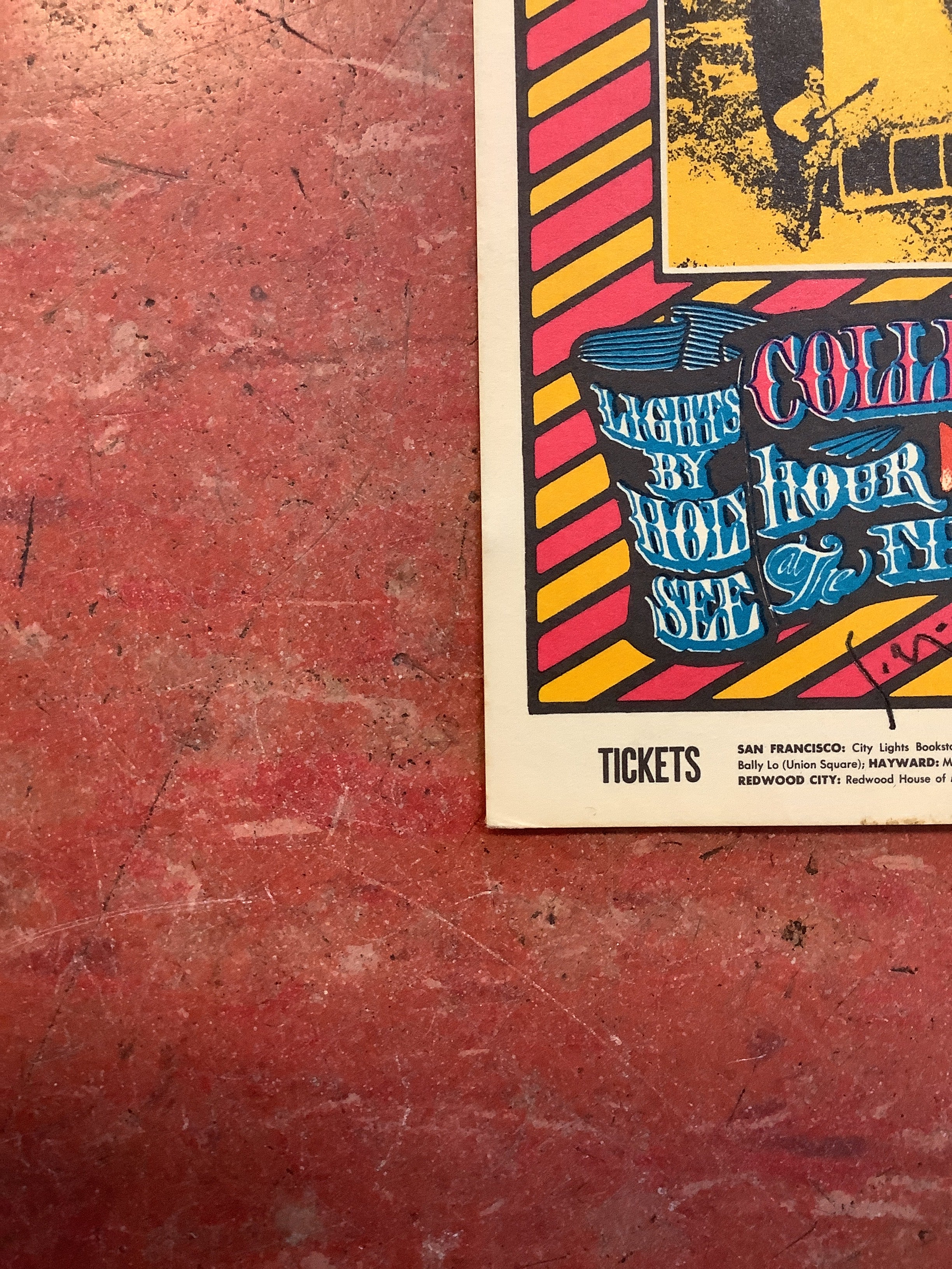 Buffalo Springfield at The Fillmore - 1967 (Postcard) - Image 5