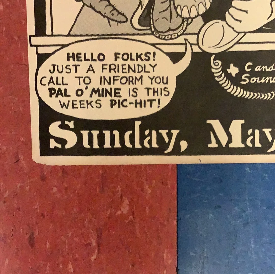 Butch Hancock at Split Rail - 1976 (Poster) - Image 5