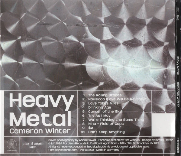 Cameron Winter - Heavy Metal (CD) - Image 4