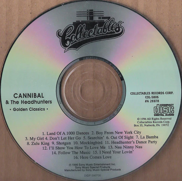 Cannibal & The Headhunters - A Golden Classics Edition (CD) - Image 3