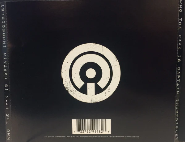 Captain Incredible - Who The F**k Is Captain Incredible? (CD) - Image 3