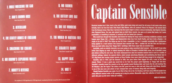 Captain Sensible - The Masters (CD) - Image 4