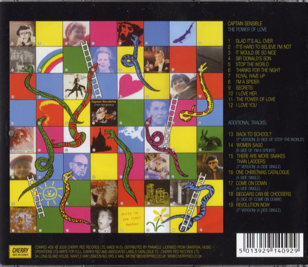 Captain Sensible - The Power Of Love (CD) - Image 2