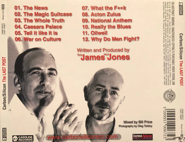 Carbon/Silicon - The Last Post (CD) - Image 2