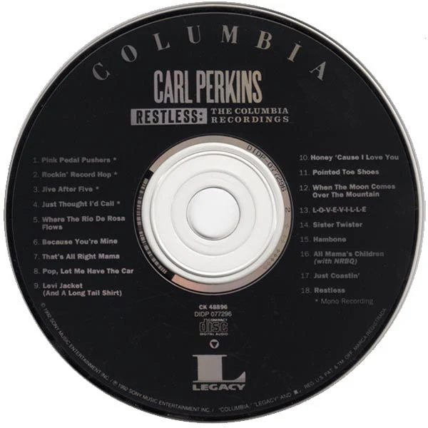 Carl Perkins - Restless: The Columbia Recordings (CD) - Image 3
