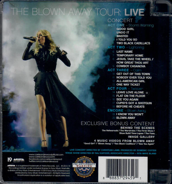 Carrie Underwood - The Blown Away Tour: Live (DVD) - Image 3