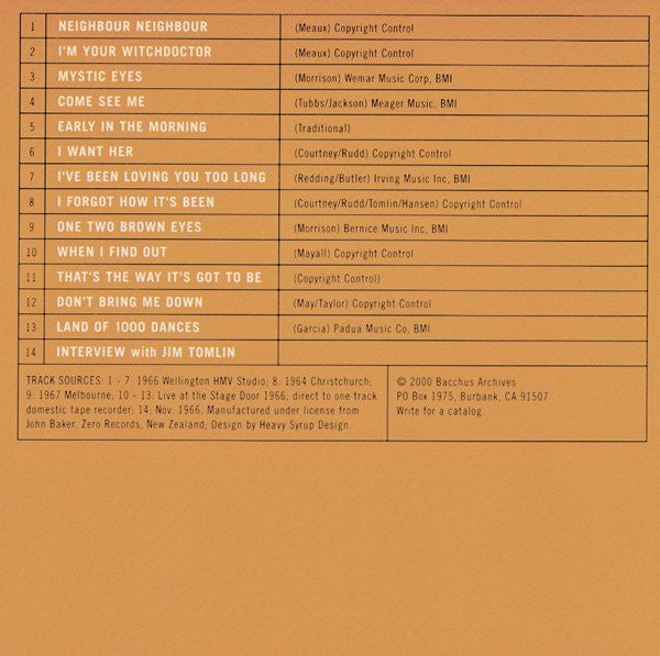Chants R&B - Stage Door Witchdoctors (CD) - Image 4