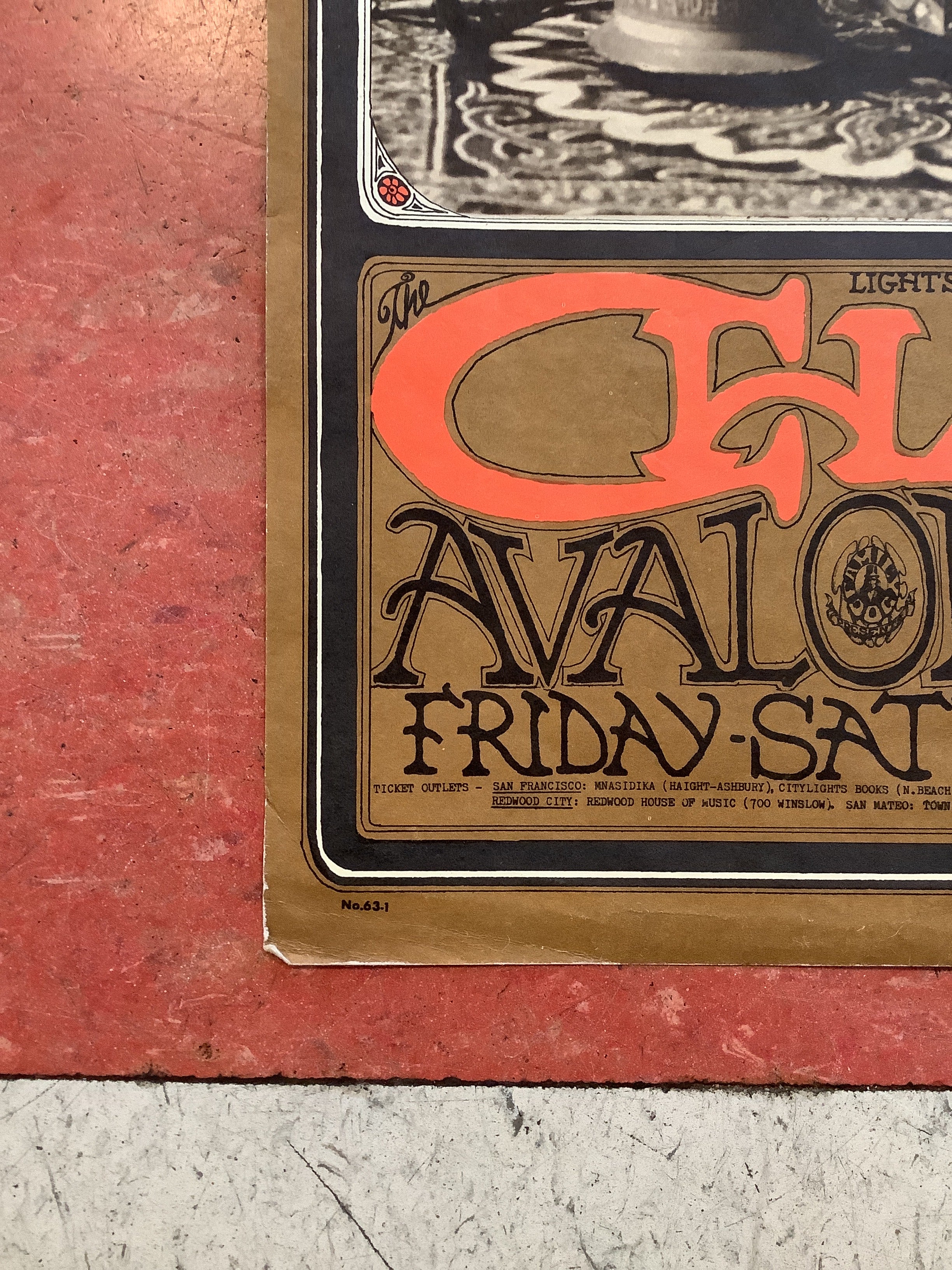 Charlatans at Avalon Ballroom - 1967 (Poster) - Image 5