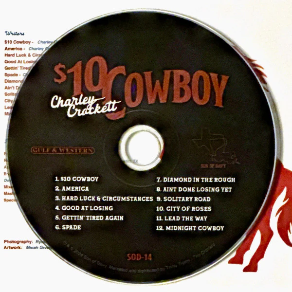 Charley Crockett - $10 Cowboy (CD) - Image 2