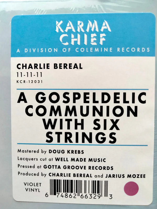Charlie Bereal - 11-11-11 (Vinyl) - Image 2