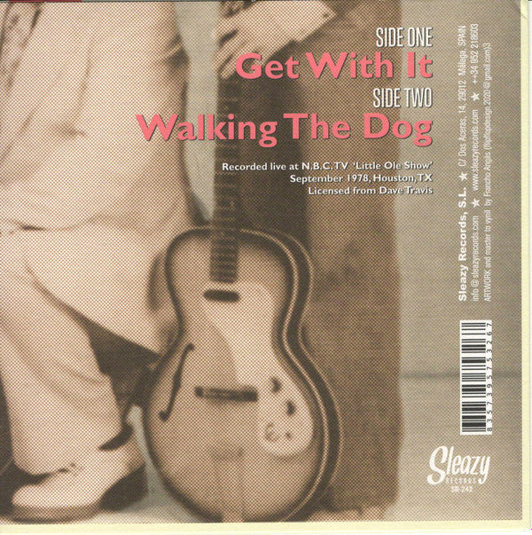 Charlie Feathers - Get With It  / Walking The Dog  ('78 NBC TV Session) (Vinyl) - Image 2