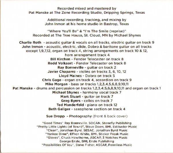 Charlie Roth - I'm The Smile (CD) - Image 5