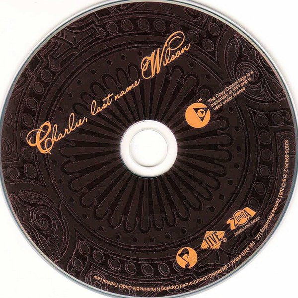 Charlie Wilson - Charlie, Last Name Wilson (CD) - Image 3