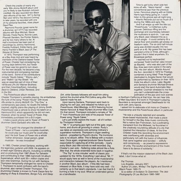 Chester Thompson  - Powerhouse (Vinyl) - Image 5