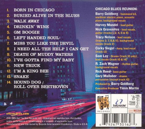 Chicago Blues Reunion - Buried Alive In The Blues (CD) - Image 2