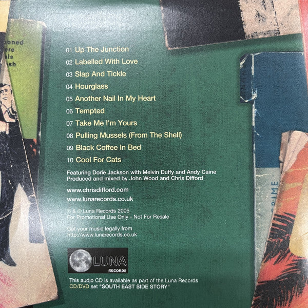 Chris Difford - South East Side Story (CD) - Image 3