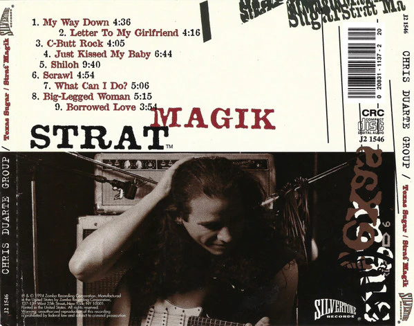 Chris Duarte Group - Texas Sugar / Strat Magik (CD) - Image 2