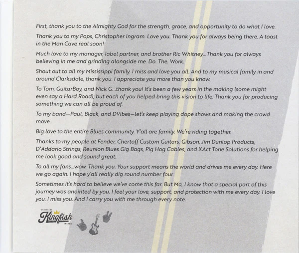 Christone Kingfish Ingram* - Hard Road (CD) - Image 4