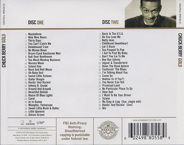 Chuck Berry - Gold (CD) - Image 2