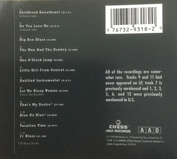 Chuck Berry - Missing Berries, Rarities, Volume 3 (CD) - Image 2
